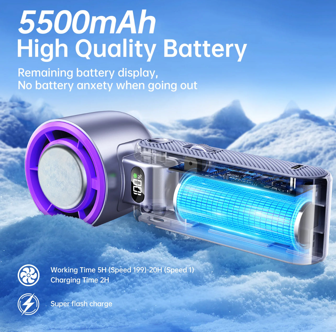 CoolHill Portable fan