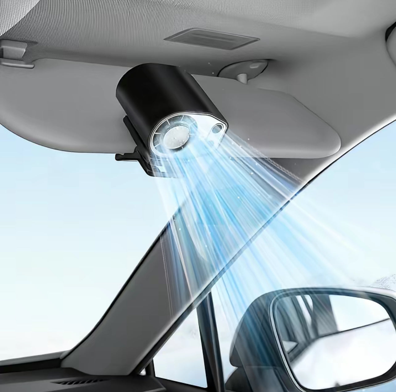 Semiconductor Cooling Car Clip On Fan