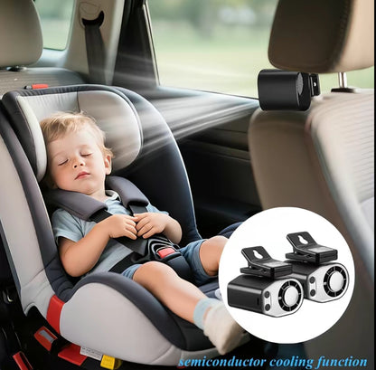 Semiconductor Cooling Car Clip On Fan