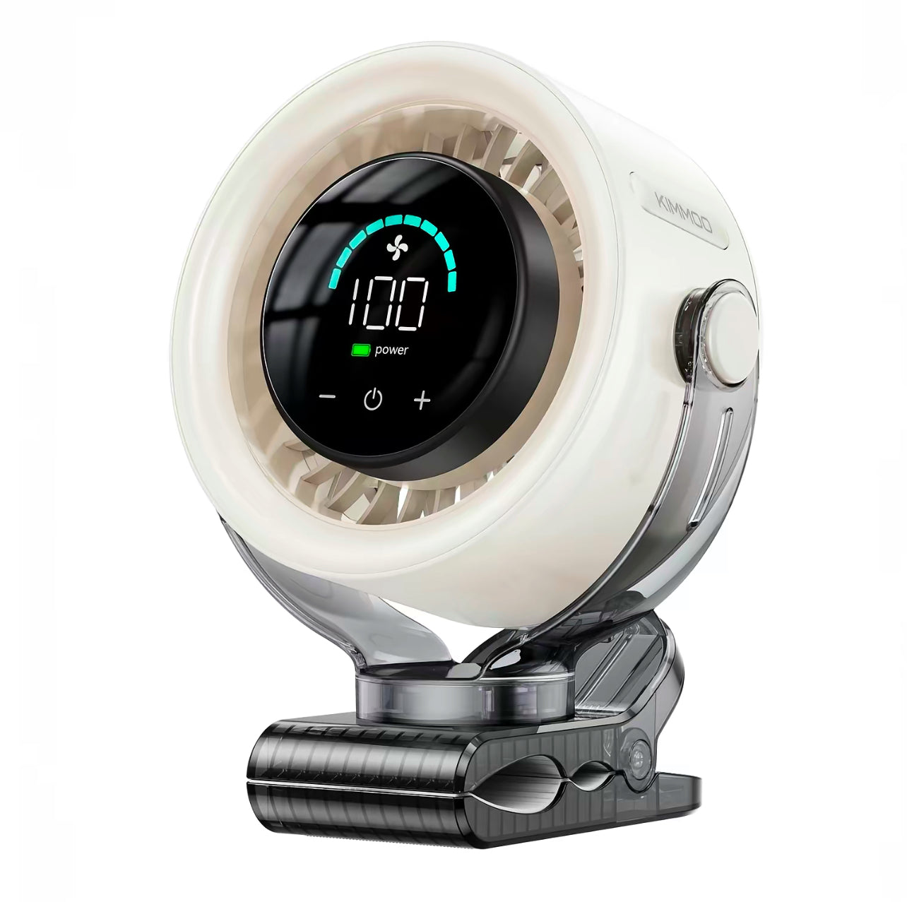 Rechargeable Portable Clip on Fan 100 Speed Touch Control